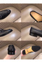 Hermes Men's Sydney Loafers In Black Calfskin  Replica