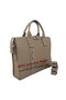 Hermes Mens Briefcase Calf Leather H1705 Khaki  Replica
