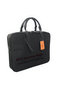 Hermes Mens Briefcase Canvas & Leather H1702D Black  Replica