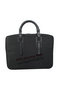 Hermes Mens Briefcase Canvas & Leather H1702D Black  Replica