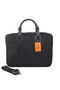 Hermes Mens Briefcase Canvas & Leather H1702D Black  Replica