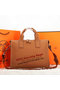 Hermes Mens Briefcase Original Calf Leather H86683 Wheat  Replica