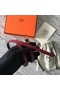 Hermes Mini belt buckle & Reversible leather strap 13 mm H07142 fuchsia  Replica