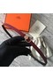 Hermes Mini belt buckle & Reversible leather strap 13 mm H07142 fuchsia  Replica