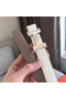 Hermes Mini Constance 24mm Reversible Belt Taupe/White  Replica