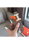 Hermes Mini Constance 24mm Reversible Belt Taupe/White  Replica
