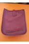 Hermes mini Evelyne Messenger Bag H1608S Burgundy  Replica