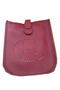 Hermes mini Evelyne Messenger Bag H1608S Burgundy  Replica