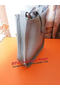 Hermes mini Evelyne Messenger Bag H1608S Grey  Replica