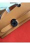 Hermes mini Herbag Original Canvas Leather & Calfskin 45987 orange&brown  Replica