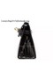 Hermes MINI Kelly 22cm Clutch Croco Leather KL22 Black  Replica