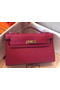 Hermes MINI Kelly 22cm Tote Bag Calfskin Leather K22 Peach  Replica