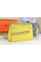 Hermes MINI Kelly 22cm Tote Bag Calfskin Leather Lemon  Replica