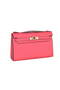 Hermes MINI Kelly 22cm Tote Bag Calfskin Leather Light Red  Replica