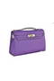 Hermes MINI Kelly 22cm Tote Bag Calfskin Leather Purple  Replica