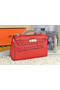 Hermes MINI Kelly 22cm Tote Bag Calfskin Leather Red  Replica