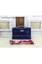 Hermes MINI Kelly 22cm Tote Bag Croco Leather KL22 Blue  Replica