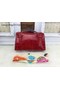Hermes MINI Kelly 22cm Tote Bag Croco Leather KL22 Burgundy  Replica