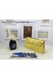 Hermes MINI Kelly 22cm Tote Bag Croco Leather KL22 Lemon  Replica