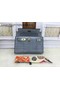 Hermes MINI Kelly 22cm Tote Bag Croco Leather KL22 SkyBlue  Replica