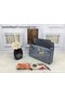 Hermes MINI Kelly 22cm Tote Bag Croco Leather KL22 SkyBlue  Replica