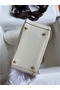 Hermes Mini Lindy Handmade Bag In Craie Swift Leather  Replica
