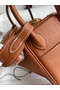 Hermes Mini Lindy Handmade Bag In Gold Swift Leather  Replica