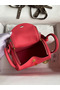 Hermes Mini Lindy Handmade Bag In Rose Lipstick Clemence Leather  Replica