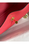Hermes Mini Lindy Handmade Bag In Rose Lipstick Clemence Leather  Replica