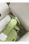 Hermes Mini Lindy Handmade Bag In Vert Cypres Ostrich Leather  Replica