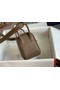 Hermes mini Lindy Original Togo Leather Bag OLD19 grey  Replica