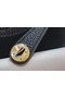 Hermes mini Lindy Togo Leather Bag LD19 black&gold-Tone Metal  Replica