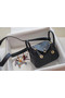 Hermes mini Lindy Togo Leather Bag LD19 black&gold-Tone Metal  Replica