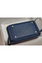 Hermes mini Lindy Togo Leather Bag LD19 blue&gold-Tone Metal  Replica