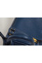 Hermes mini Lindy Togo Leather Bag LD19 blue&gold-Tone Metal  Replica