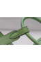 Hermes mini Lindy Togo Leather Bag LD19 green&Silver-Tone Metal  Replica