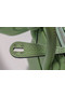 Hermes mini Lindy Togo Leather Bag LD19 green&Silver-Tone Metal  Replica