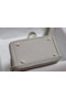 Hermes mini Lindy Togo Leather Bag LD19 grey&Silver-Tone Metal  Replica