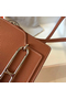 Hermes Mini Sac Roulis 18cm Bag In Brown Evercolor Calfskin  Replica