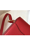 Hermes Mini Sac Roulis 18cm Bag In Red Evercolor Calfskin  Replica
