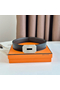 Hermes Neo Reversible Belt 32MM in Chocolate Clemence Leather  Replica