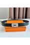 Hermes Neo Reversible Belt 32MM in Chocolate Clemence Leather  Replica