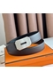 Hermes Neo Reversible Belt 32MM in Chocolate Clemence Leather  Replica