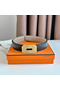 Hermes Neo Reversible Belt 32MM in Trench Clemence Leather  Replica