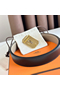 Hermes Neo Reversible Belt 32MM in Trench Clemence Leather  Replica