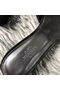 Hermes Oasis Sandals In Black Suede with Rhinestone  Replica
