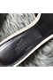 Hermes Oasis Sandals In White Suede with Rhinestone  Replica