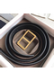 Hermes Officier Belt Buckle & Black 38MM Strap  Replica