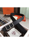 Hermes Officier Belt Buckle & Black 38MM Strap  Replica
