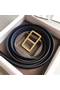 Hermes Officier Belt Buckle & Navy 38MM Strap  Replica